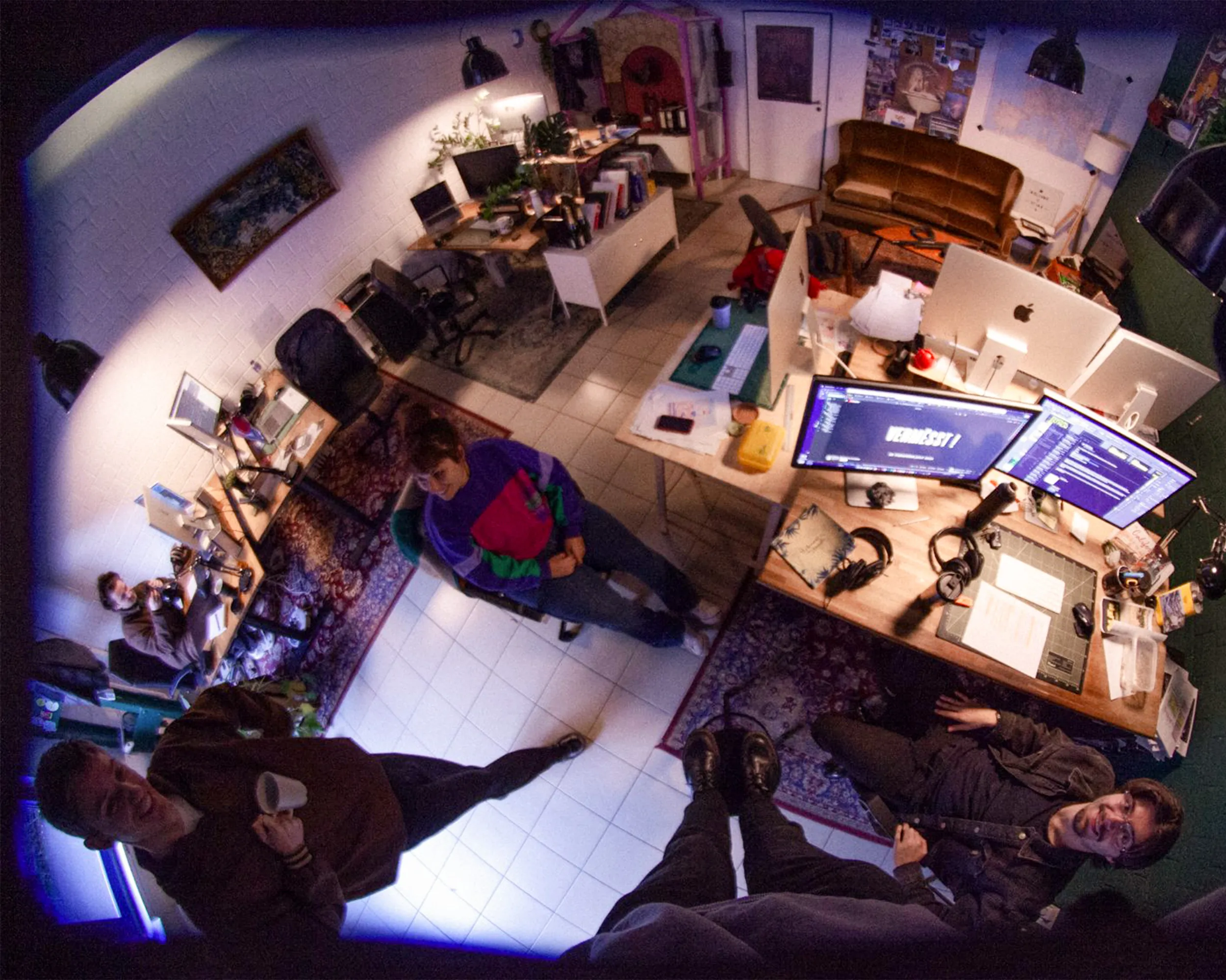SKIN Studio Team - Overview of the team in the design studio