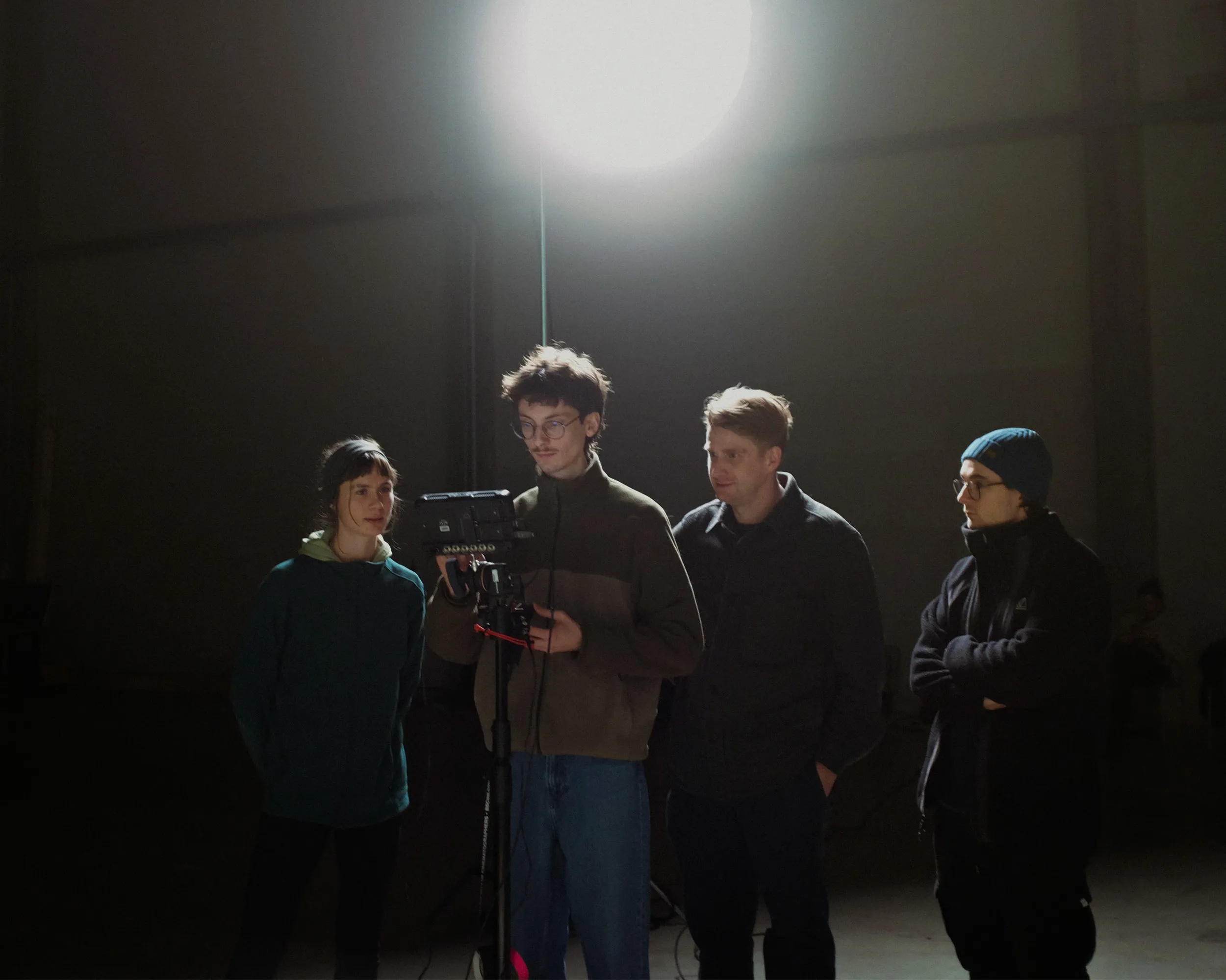 SKIN Studio Team - Team behind the camera on set